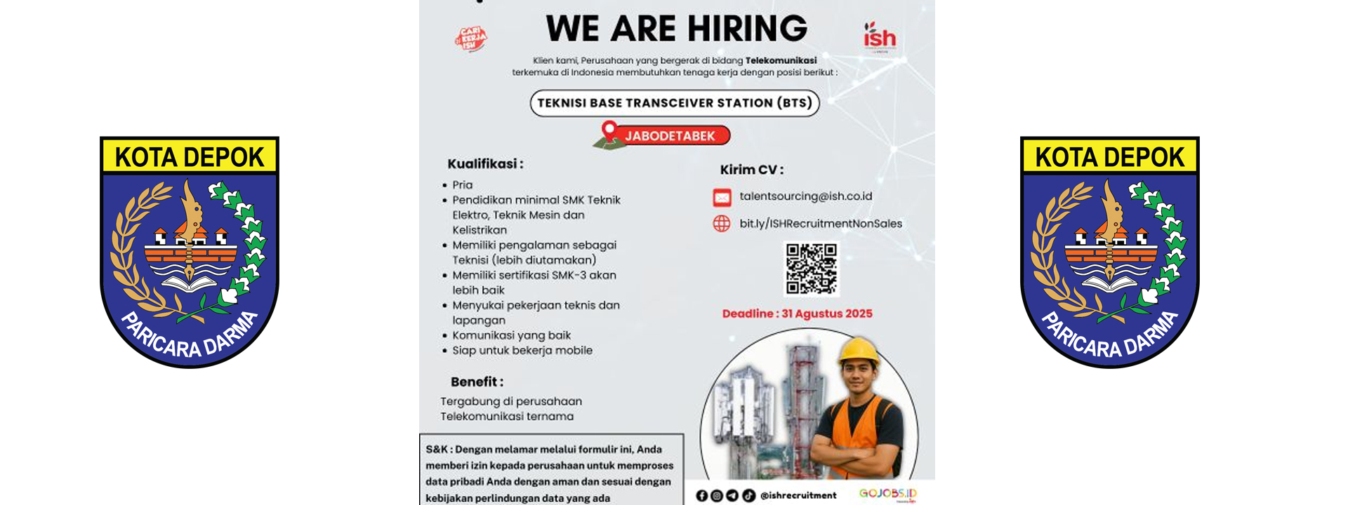 Teknisi Base Transceiver Station (BTS)